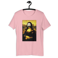 Load image into Gallery viewer, Awkward Puppets Diego Mona Lisa painting  T-shirt - SHOPNOO
