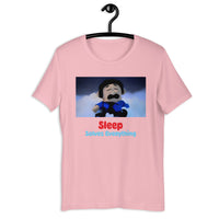 Load image into Gallery viewer, Sleep solves everything Awkward Puppets Diego t-shirt - SHOPNOO
