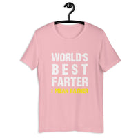 Load image into Gallery viewer, World's Best Farter I Mean Father T-Shirt - SHOPNOO
