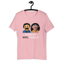 Load image into Gallery viewer, I Love Tequila Not my Wife Awkward Diego  t-shirt - SHOPNOO
