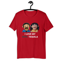 Load image into Gallery viewer, I Love Tequila Not my Wife Awkward Diego  t-shirt - SHOPNOO
