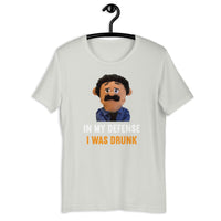 Load image into Gallery viewer, Puppet Diego In My Defense I Was Drunk t-shirt - SHOPNOO
