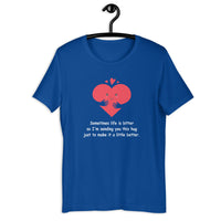 Load image into Gallery viewer, Sometimes Life is Bitter So I'm Sending You This Hug T-Shirt - SHOPNOO
