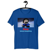 Load image into Gallery viewer, Sleep solves everything Awkward Puppets Diego t-shirt - SHOPNOO

