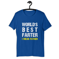 Load image into Gallery viewer, World's Best Farter I Mean Father T-Shirt - SHOPNOO
