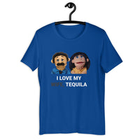 Load image into Gallery viewer, I Love Tequila Not my Wife Awkward Diego  t-shirt - SHOPNOO
