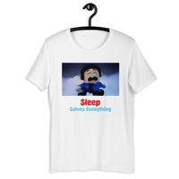Load image into Gallery viewer, Sleep solves everything Awkward Puppets Diego t-shirt - SHOPNOO
