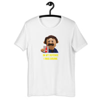 Load image into Gallery viewer, In My Defense I Was Drunk Puppet Diego sayings t-shirt - SHOPNOO
