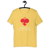 Load image into Gallery viewer, Sometimes Life is Bitter So I'm Sending You This Hug T-Shirt - SHOPNOO
