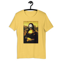 Load image into Gallery viewer, Awkward Puppets Diego Mona Lisa painting  T-shirt - SHOPNOO
