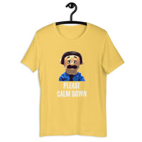 Load image into Gallery viewer, Please Calm Down Puppet Diego T-Shirt - SHOPNOO
