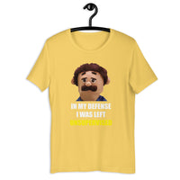 Load image into Gallery viewer, Puppet Diego for sale In My Defence I Was Left Unsupervised t-shirt - SHOPNOO
