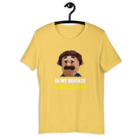 Load image into Gallery viewer, In My Defense I Was Sleeping Puppets Diego t-shirt - SHOPNOO
