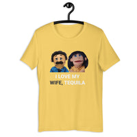 Load image into Gallery viewer, I Love Tequila Not my Wife Awkward Diego  t-shirt - SHOPNOO
