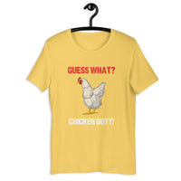 Load image into Gallery viewer, Guess What? Chicken Butt! T-shirt - SHOPNOO
